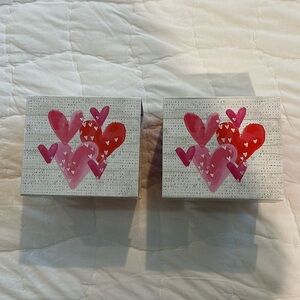 (2) Valentine Day Gift Boxes